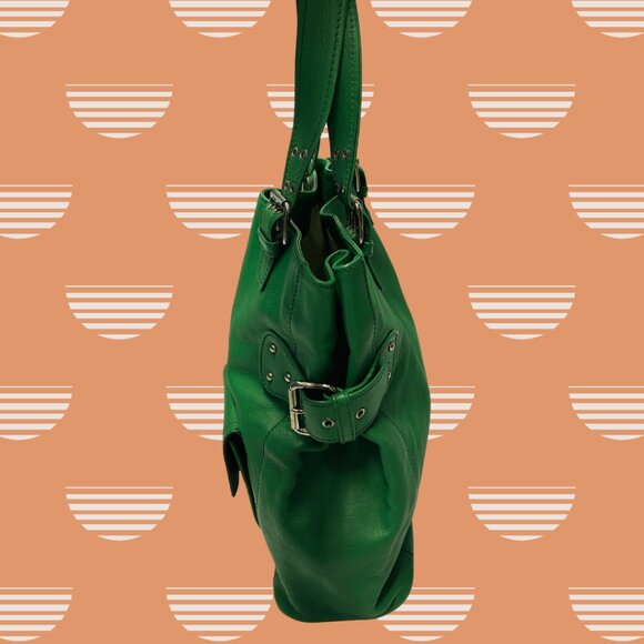 Marc Jacobs Green Leather Stella Tote - Picture 2 of 9